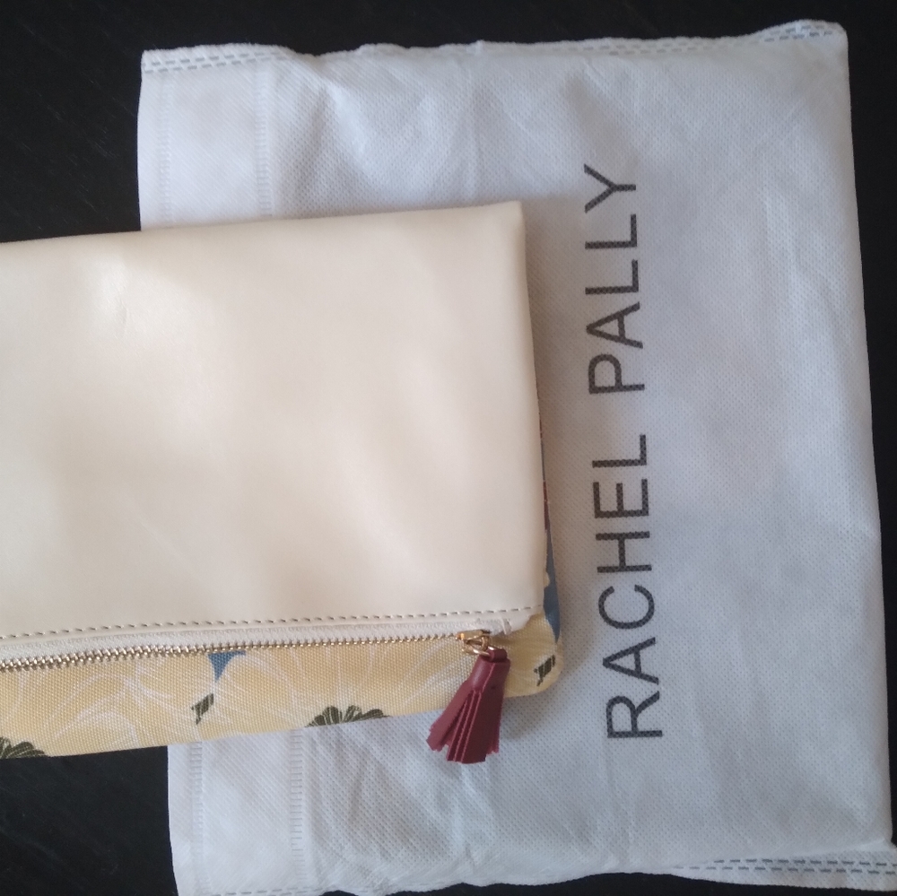 Rachel Pally Reversible Floral Clutch New in Bag - Picture 6 of 7